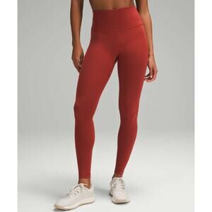 Lululemon Wunder Train High-Rise Tight 25" Terra Orange Size 2 EUC